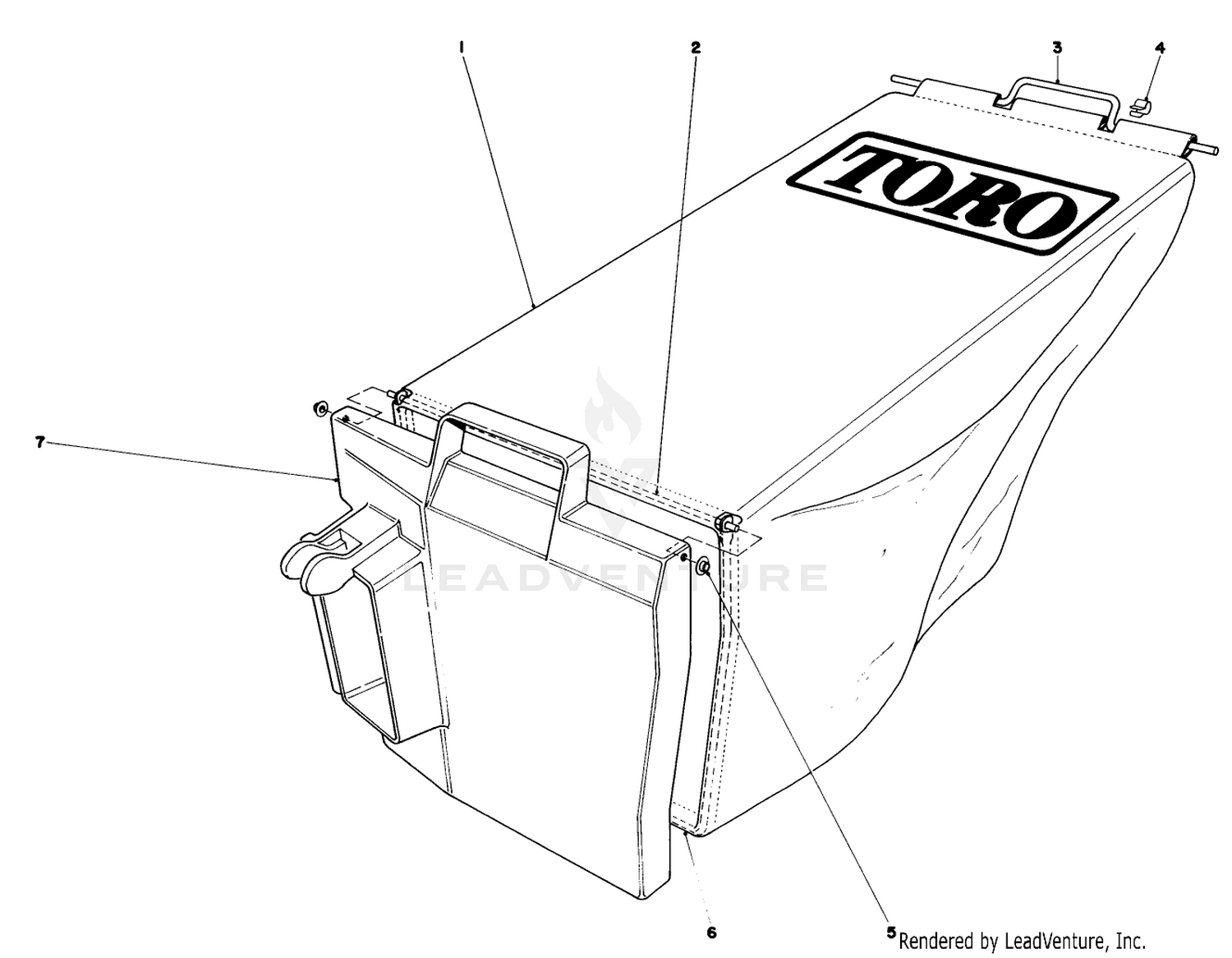 Grass Bag Assembly No. 8-0669