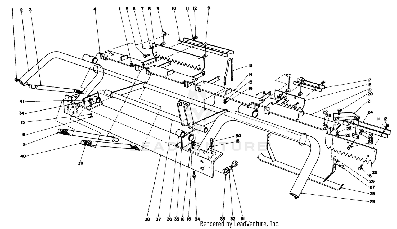 Rake Assembly Model No. 08811 (optional)