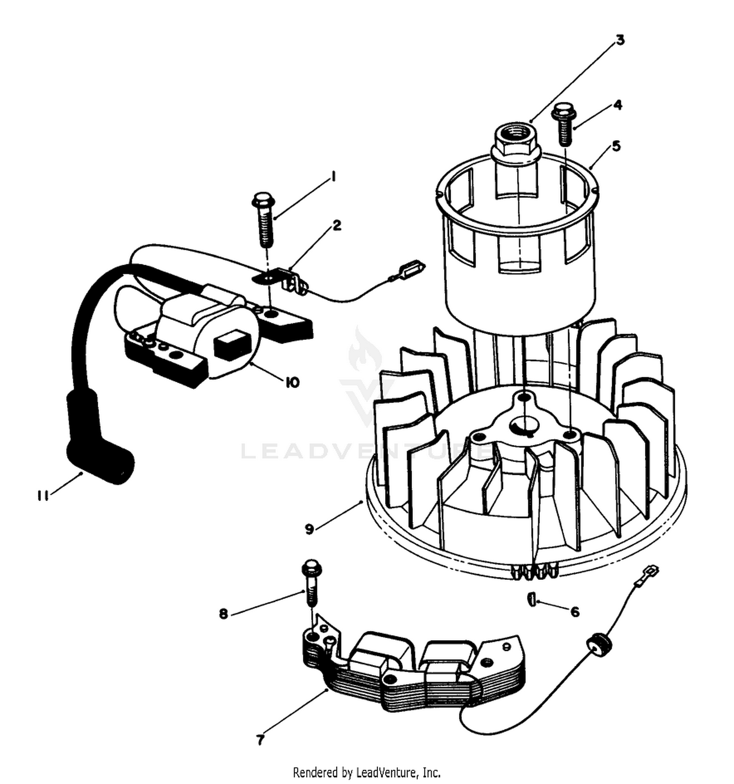 Magneto  Flywheel Assembly