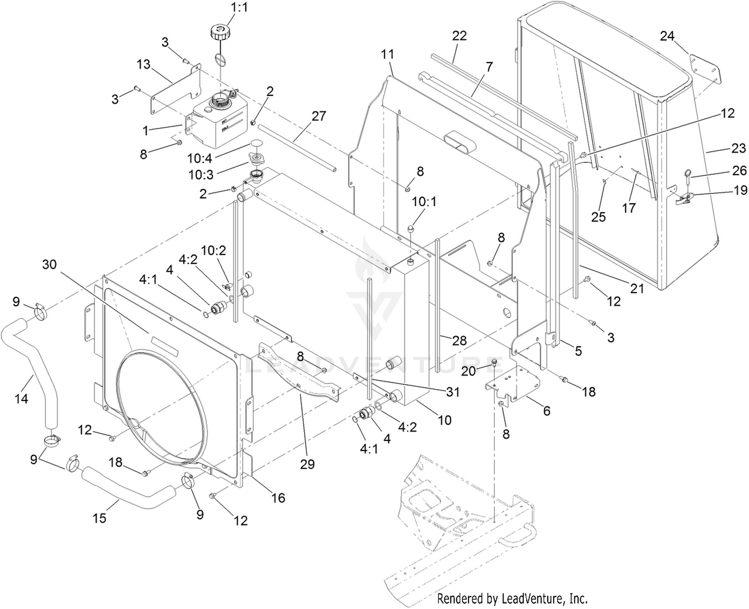Cooling System Assembly