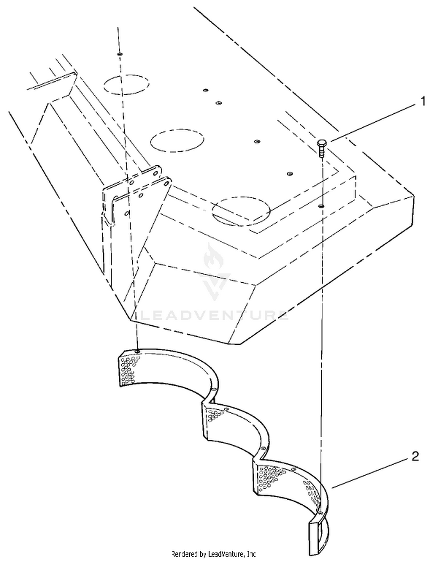 Mulcher Kit - Rear Wing Decks