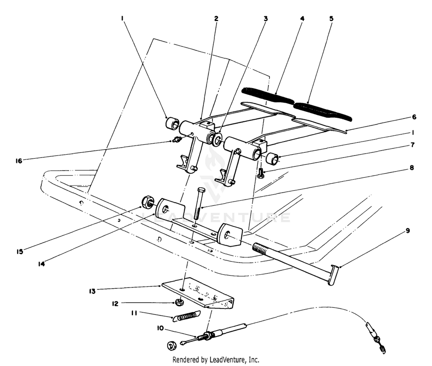 Brake Kit Model No. 30758 (optional) (continued)