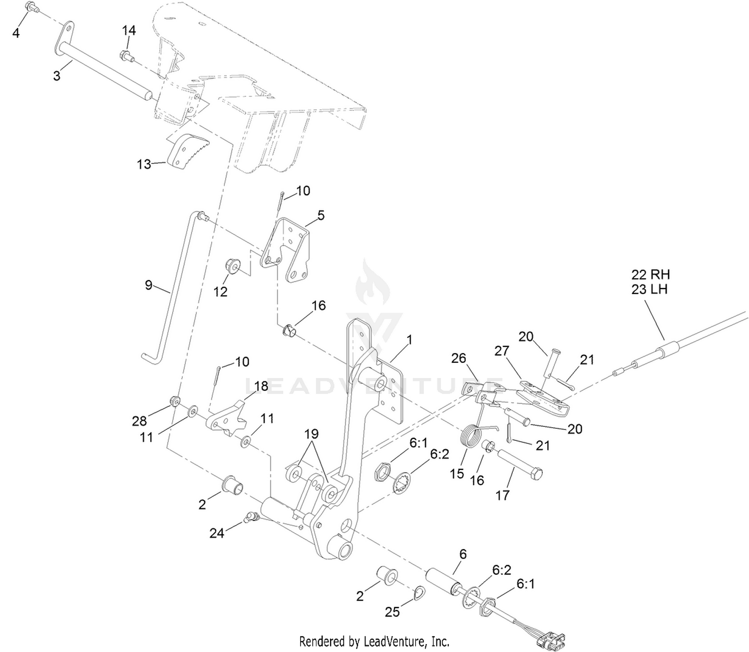 Brake Pedal Assembly