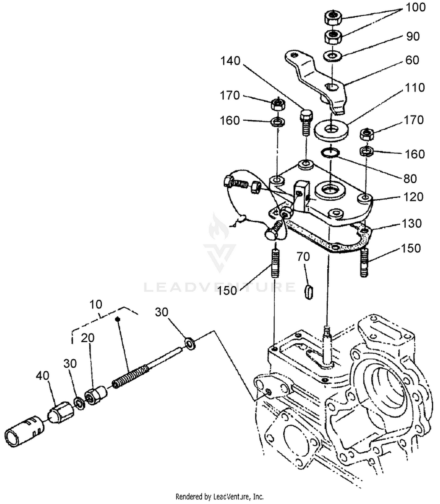 Speed Control Plate Assembly