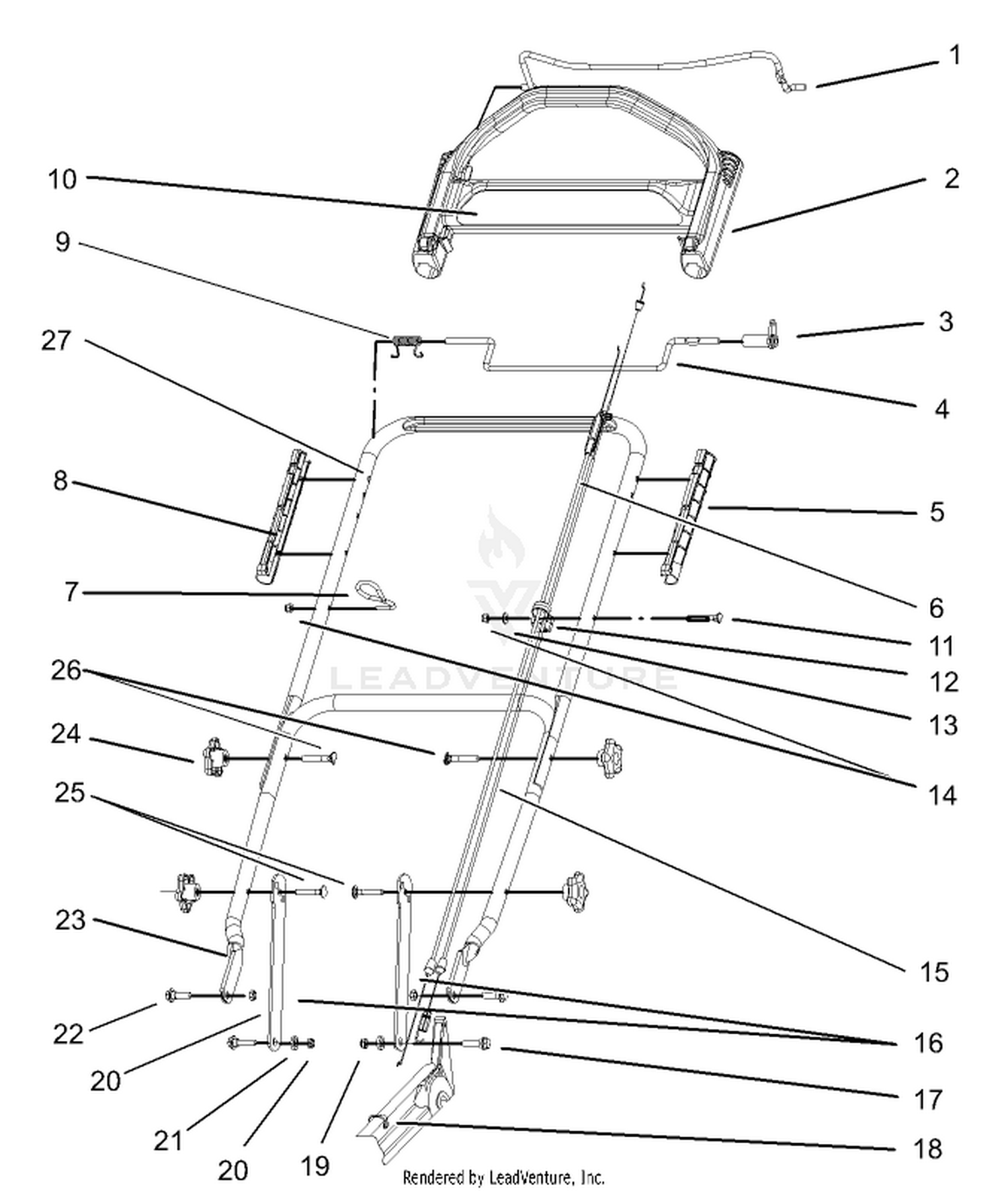 Handle and Control Assembly