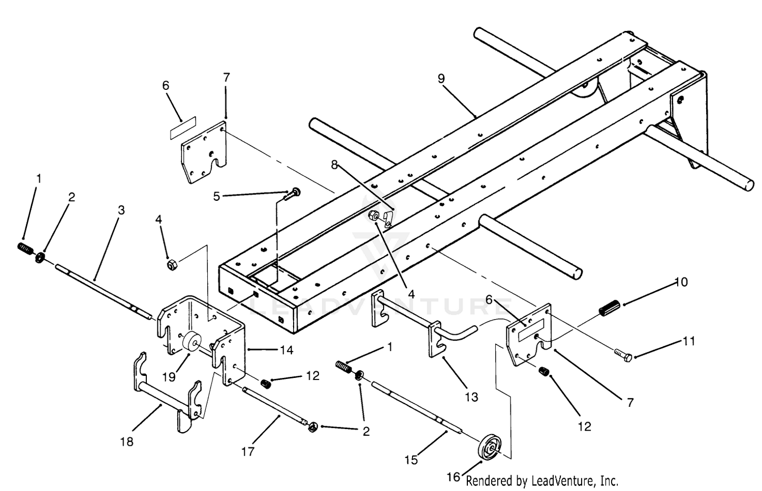 Front  Side Hitch Assembly