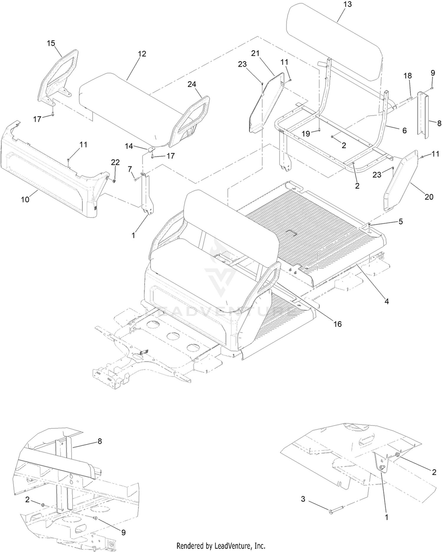 Passenger Seat Assembly