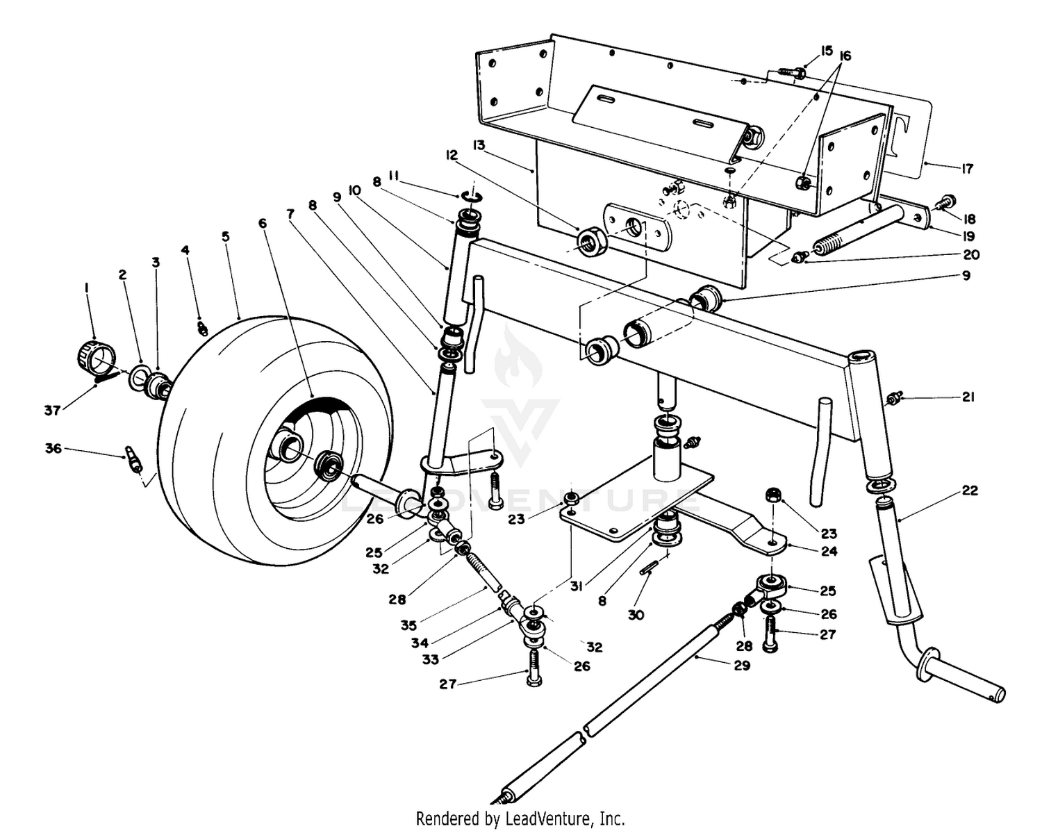 Rear Axle Assembly