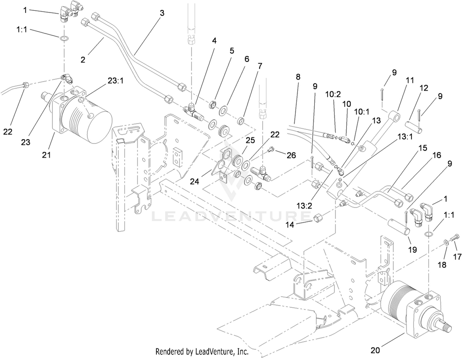 Rear Wheel Drive Assembly