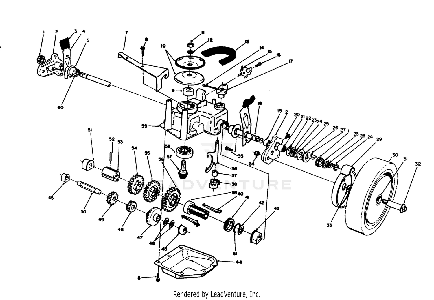 Gear Case Assembly