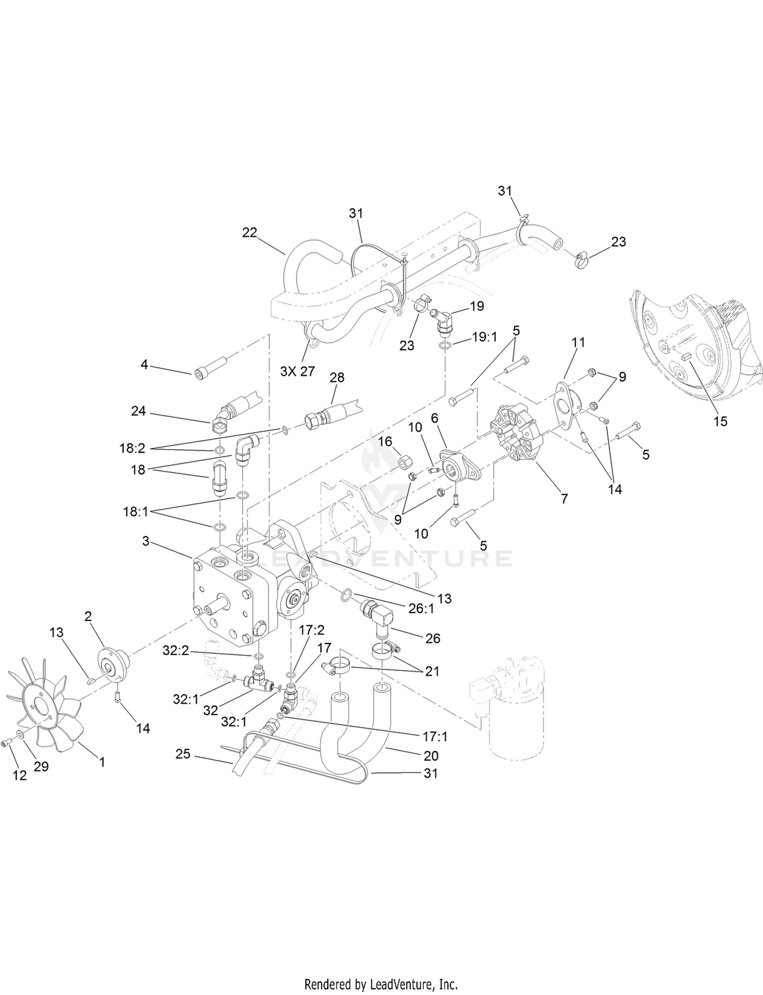 Pump and Coupling Assembly
