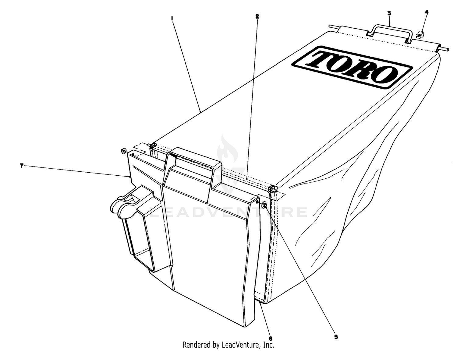 Grass Bag Assembly No. 11-4949