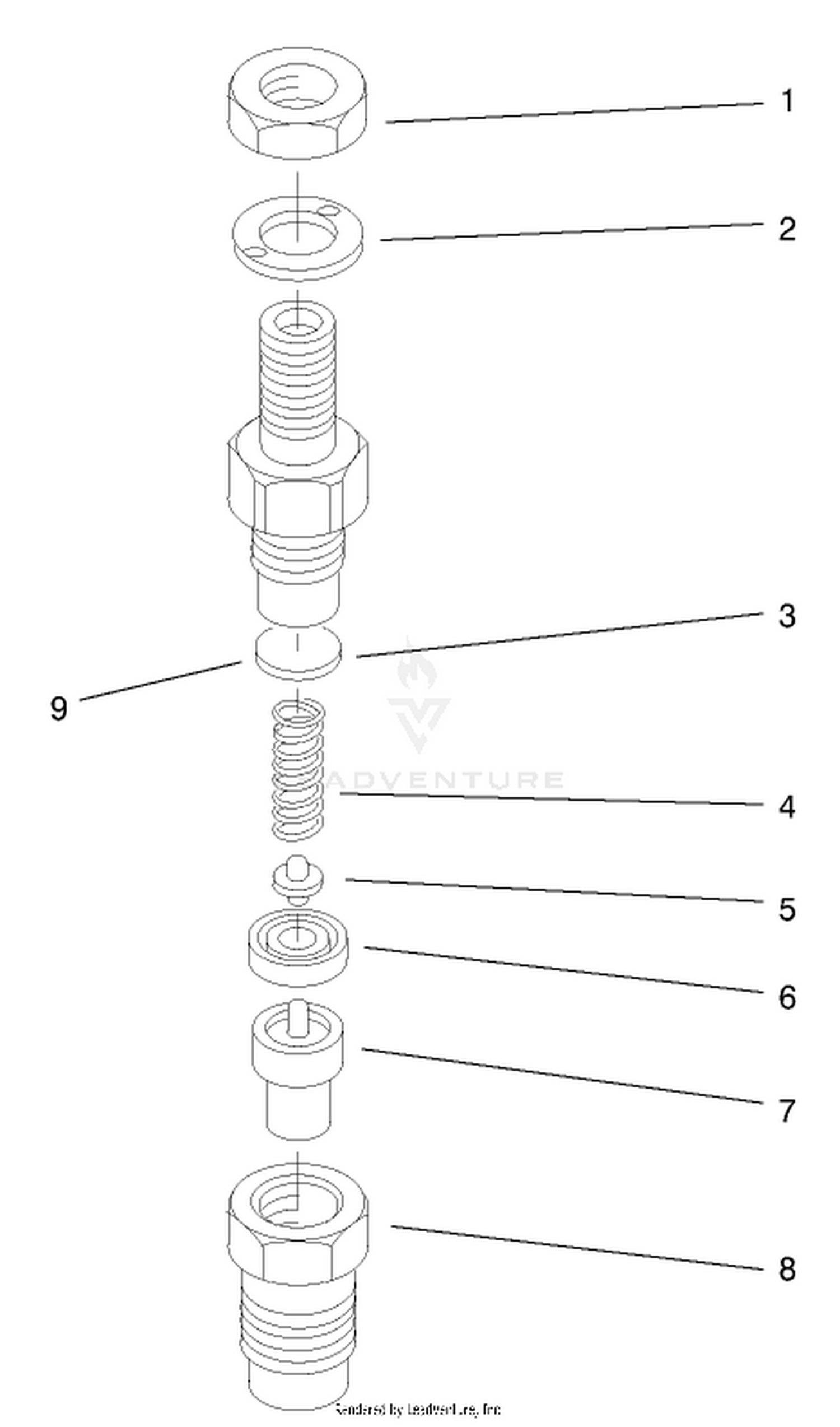 Nozzle Holder Assembly No. 98-9468