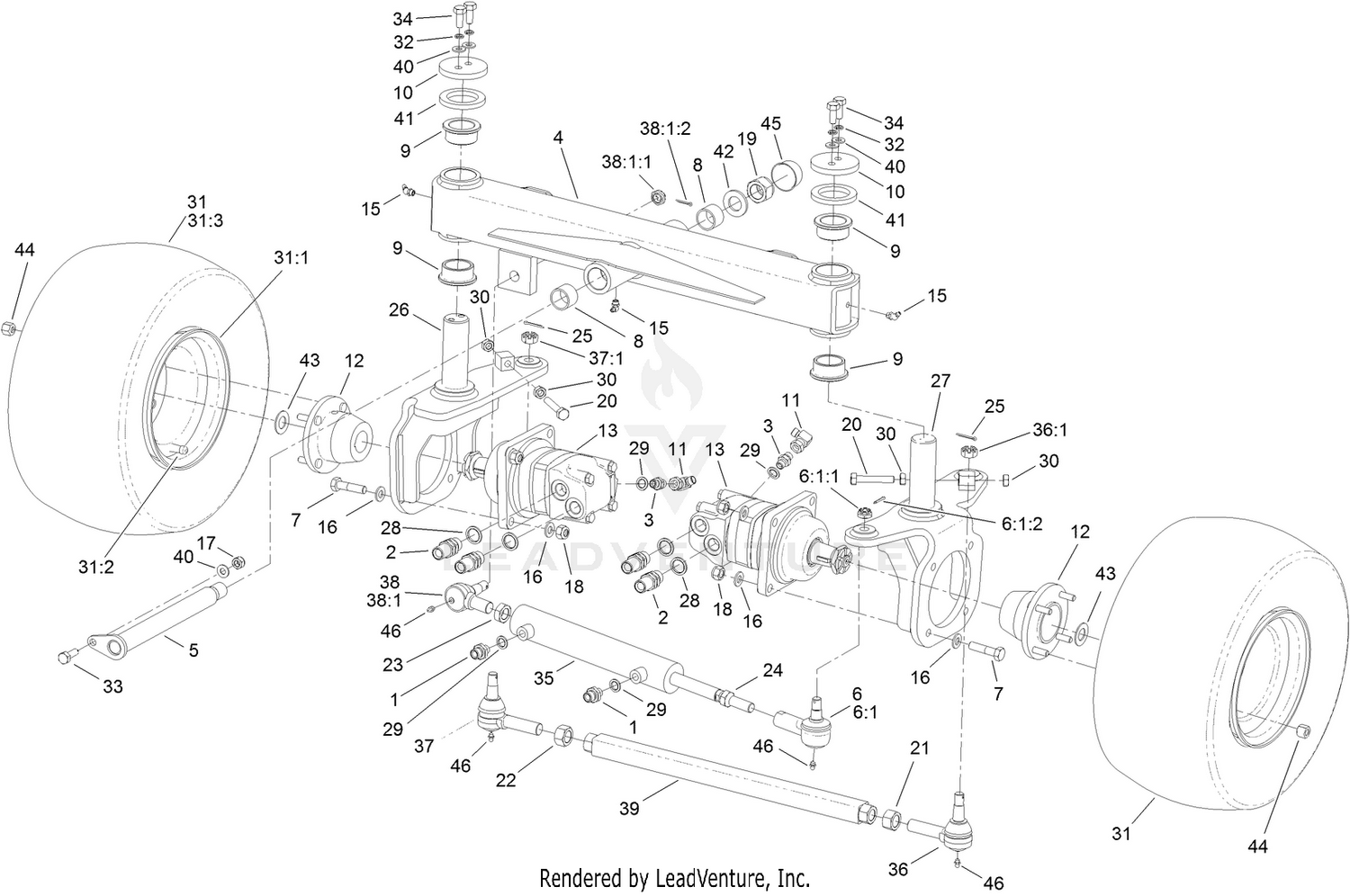 Rear Axle Assembly