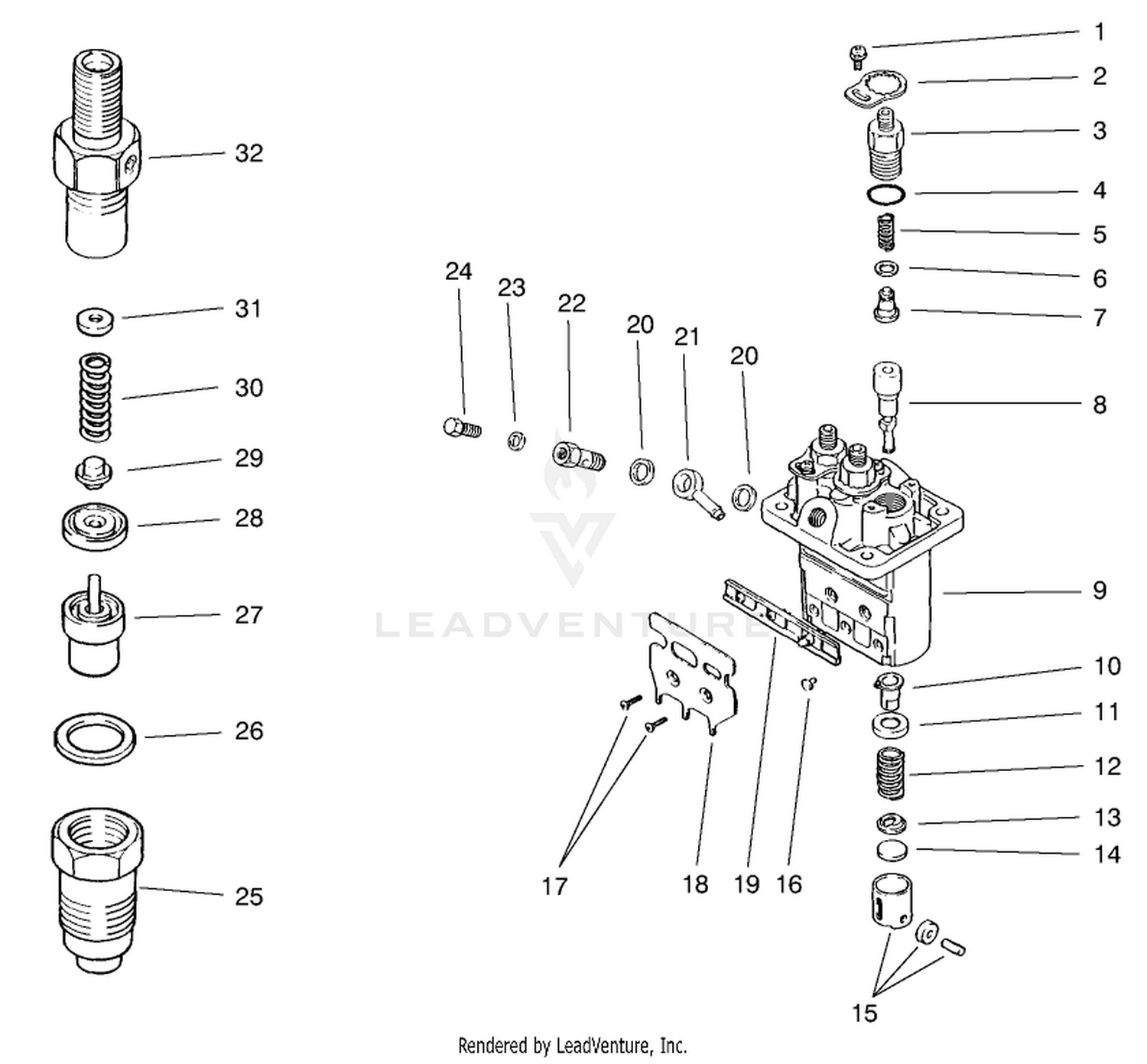 Fuel Injection Pump Assembly