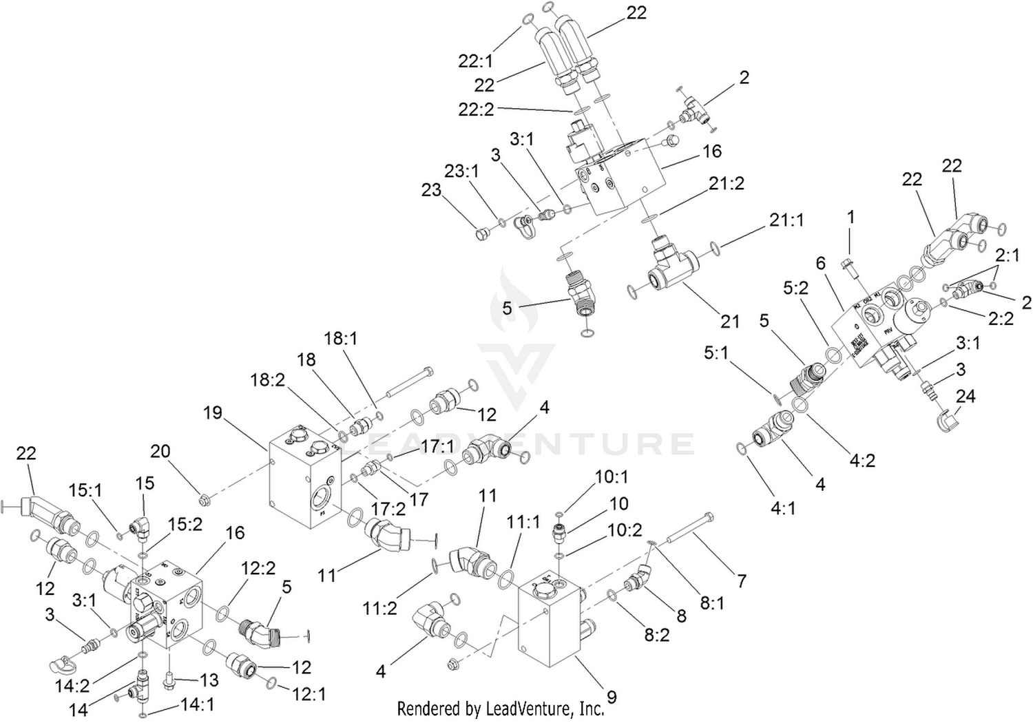 Manifold Block Assembly