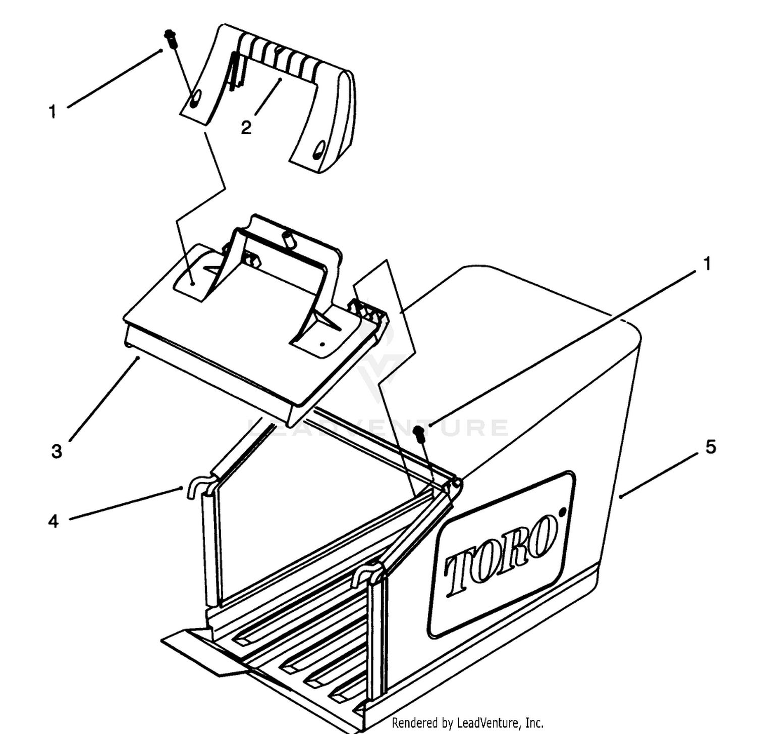 Grass Bag Assembly