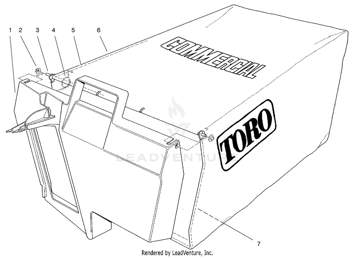Grass Bag Assembly No. 11-5609