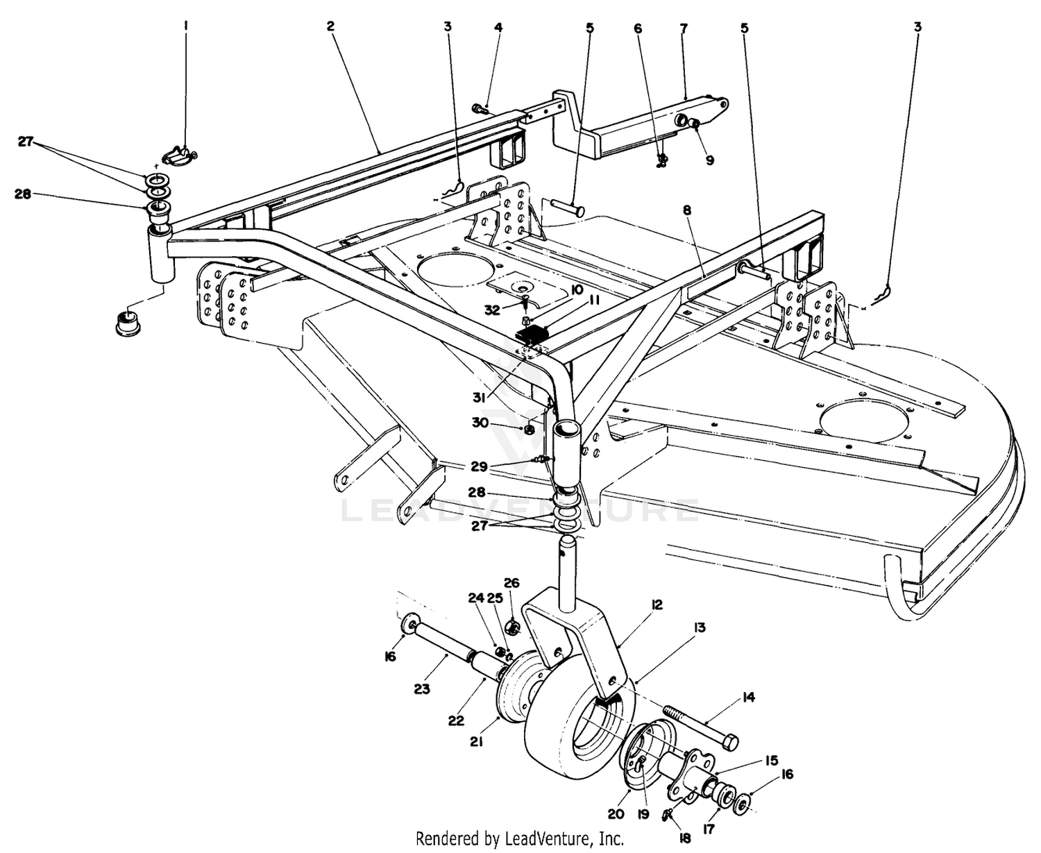 Cutting Unit Model No. 30568 (continued)