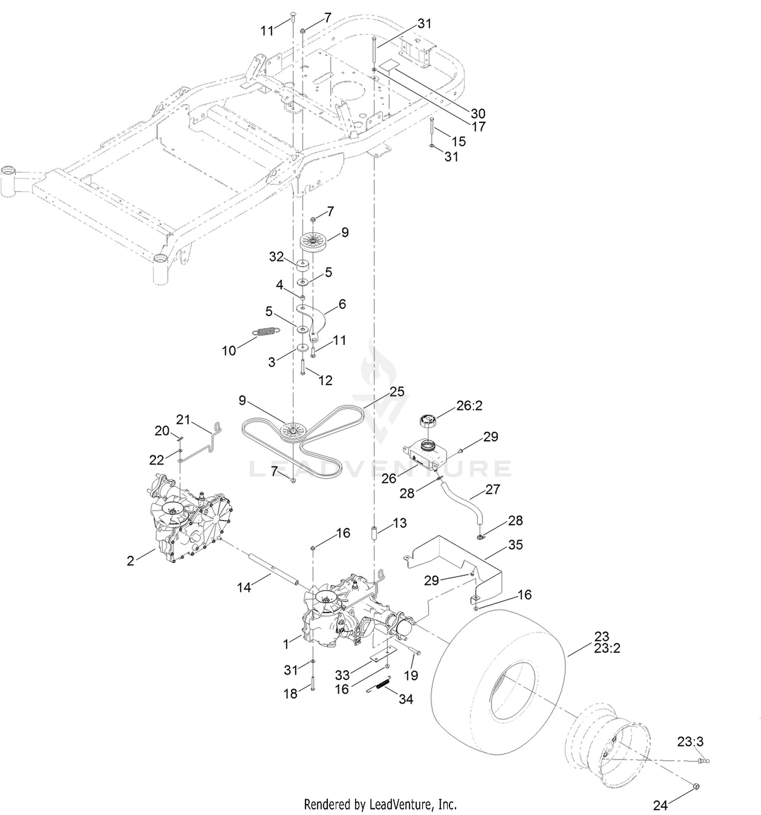 Traction Drive Assembly