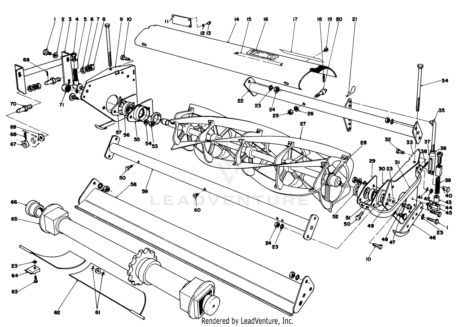 Front Cutting Unit Assembly
