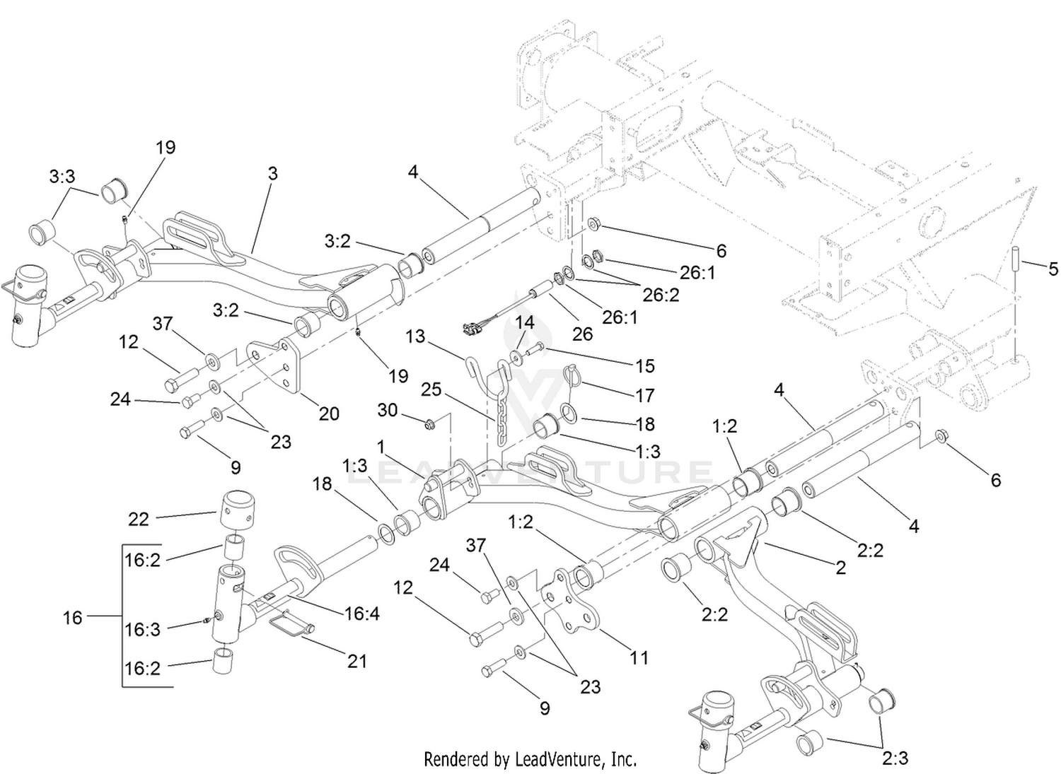 Front Lift Arm Assembly