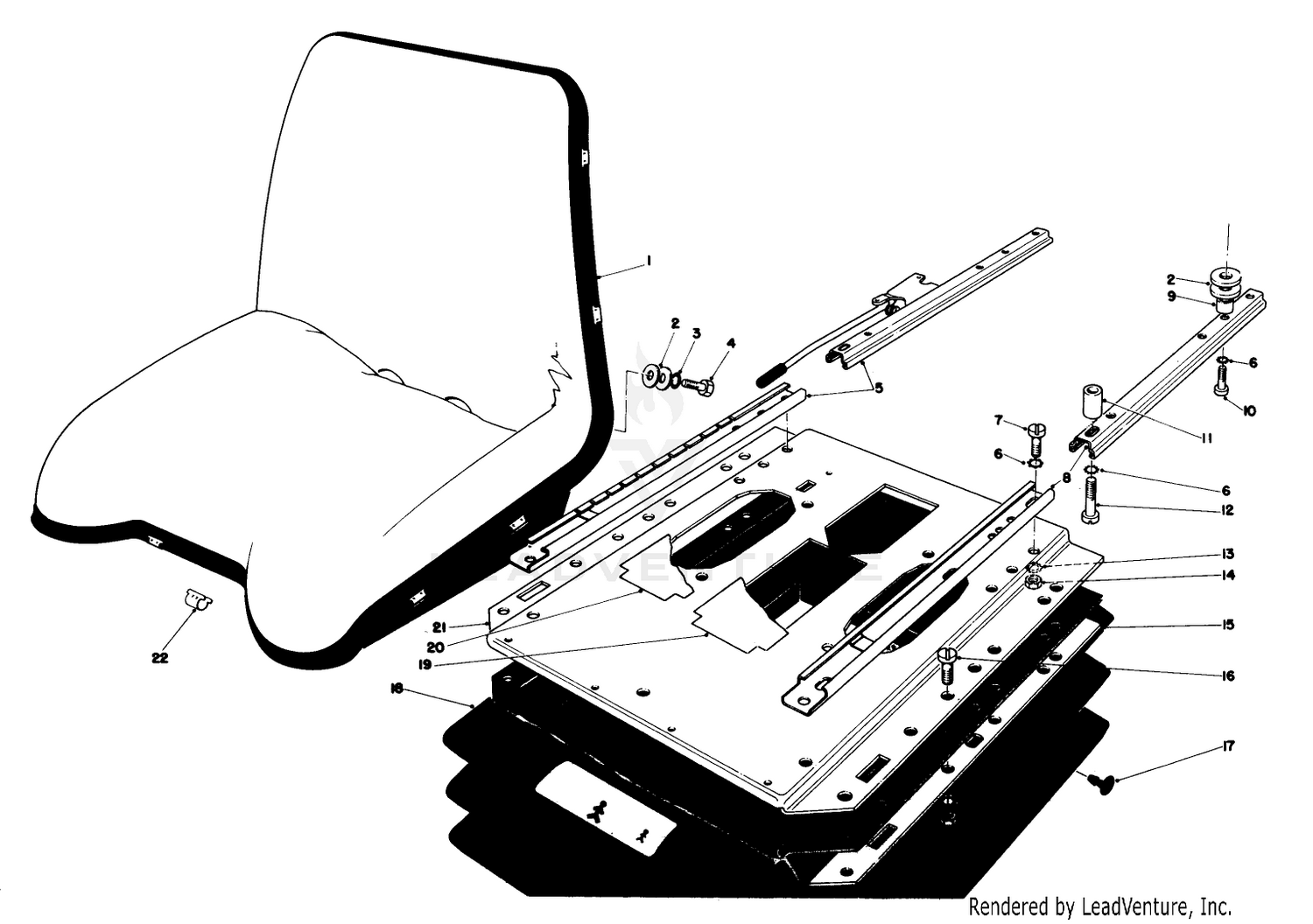 Deluxe Seat Kit Model No. 30786