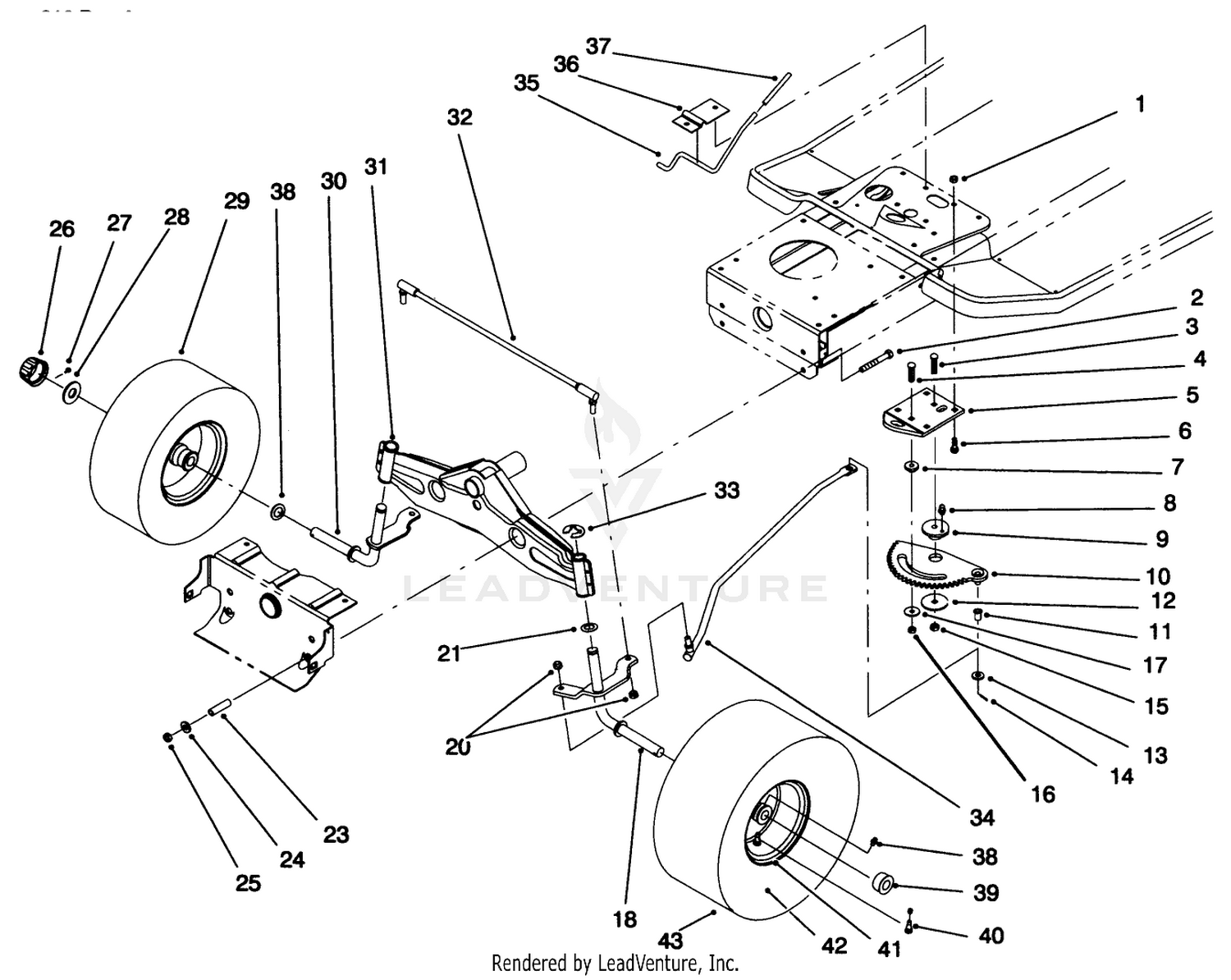 Front Axle Assembly