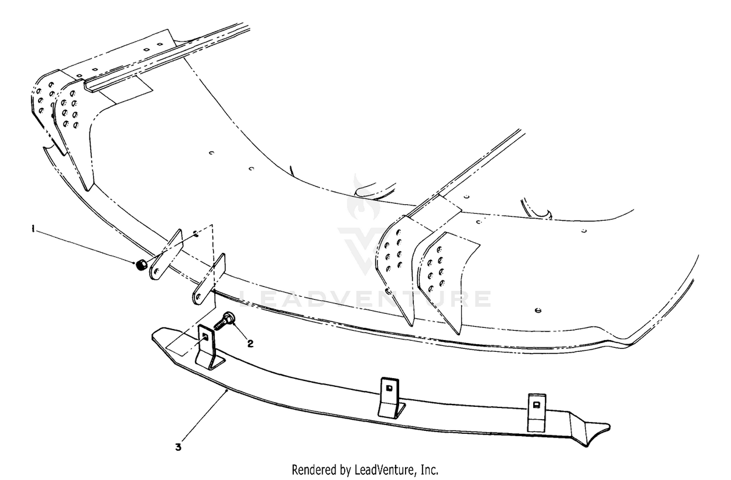 Baffle Kit Part No. 60-9030 (optional) For (model No. 30544)
