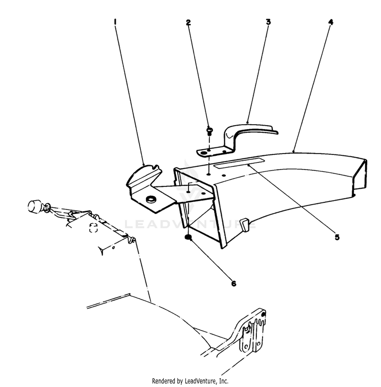 Side Discharge Chute Kit No. 59109 (optional)
