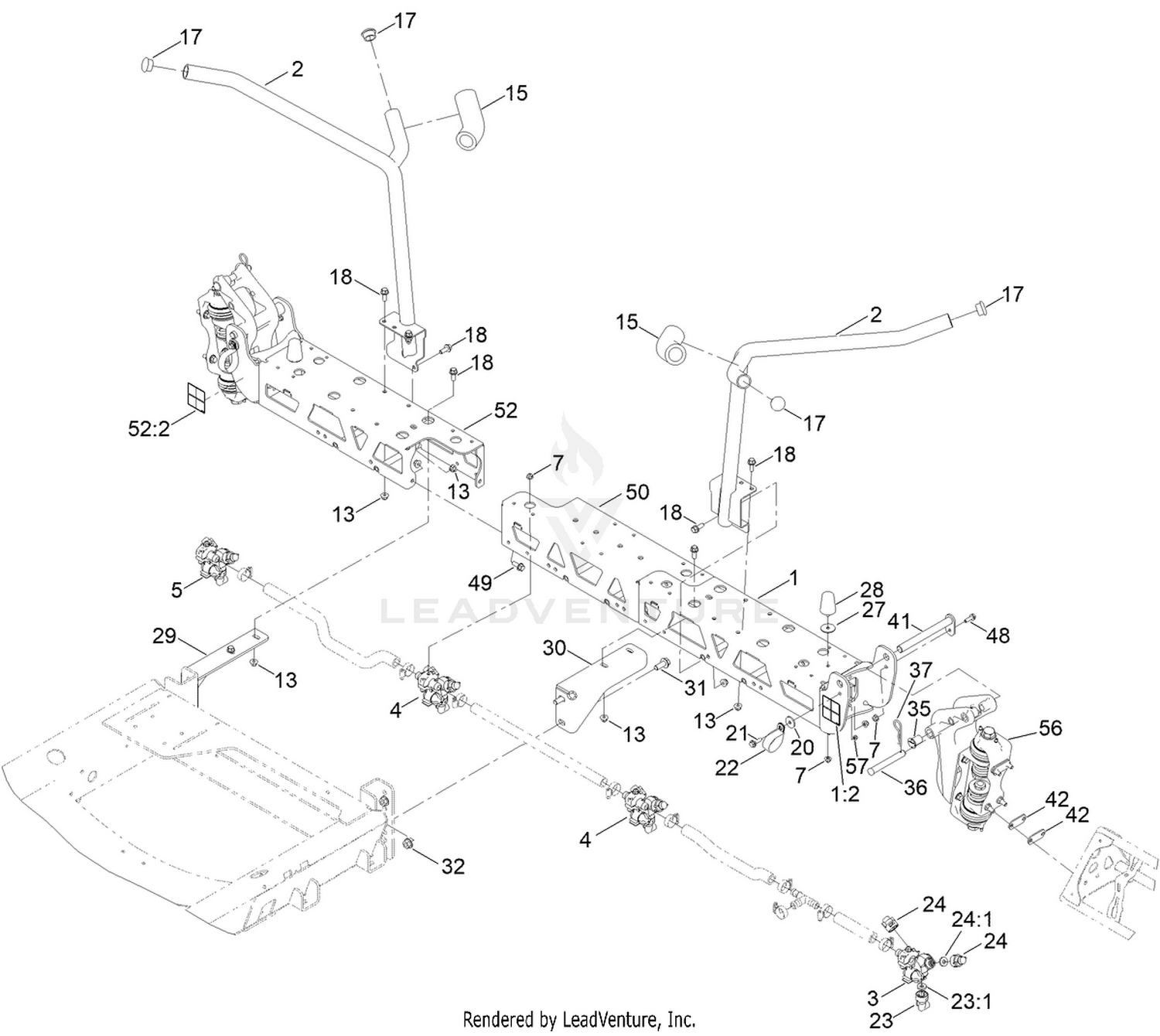 Center Boom Assembly