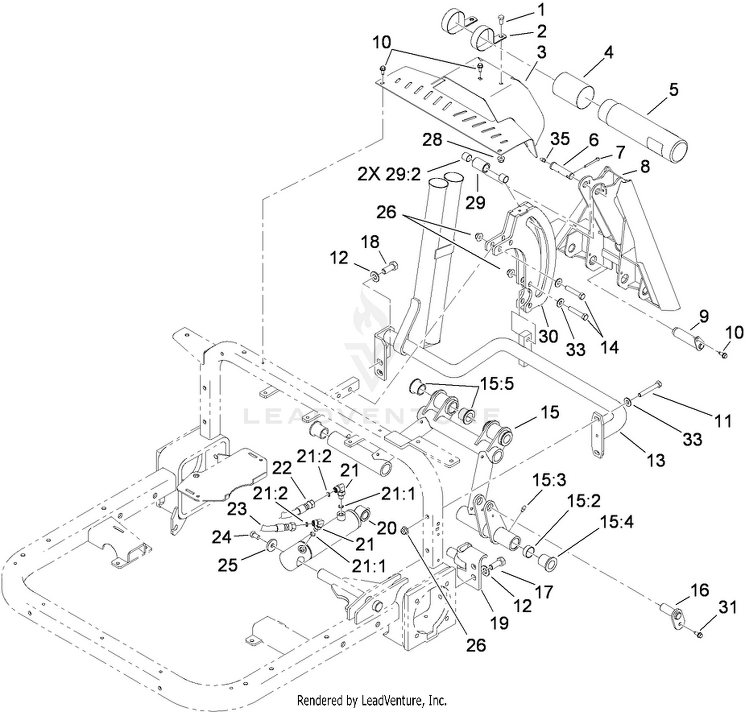 Rear Hitch Assembly