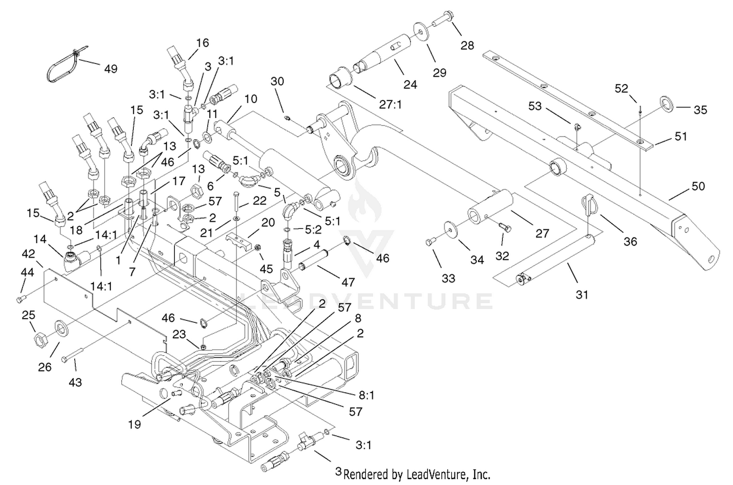 Rear Liftarm Assembly