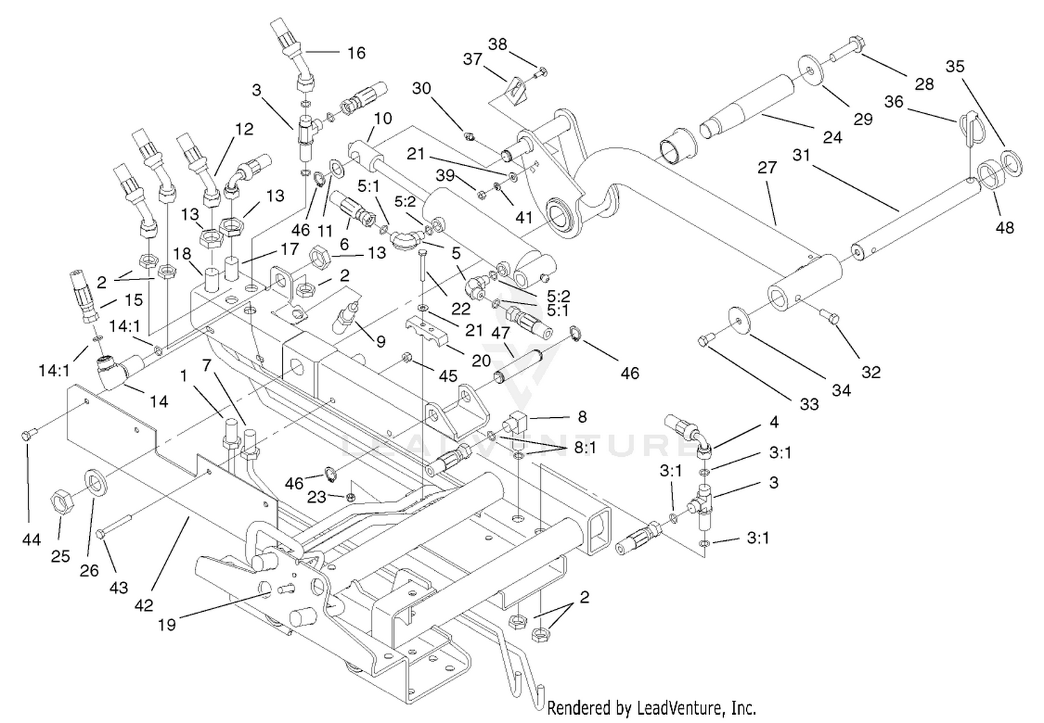 Rear Lift Arm Assembly