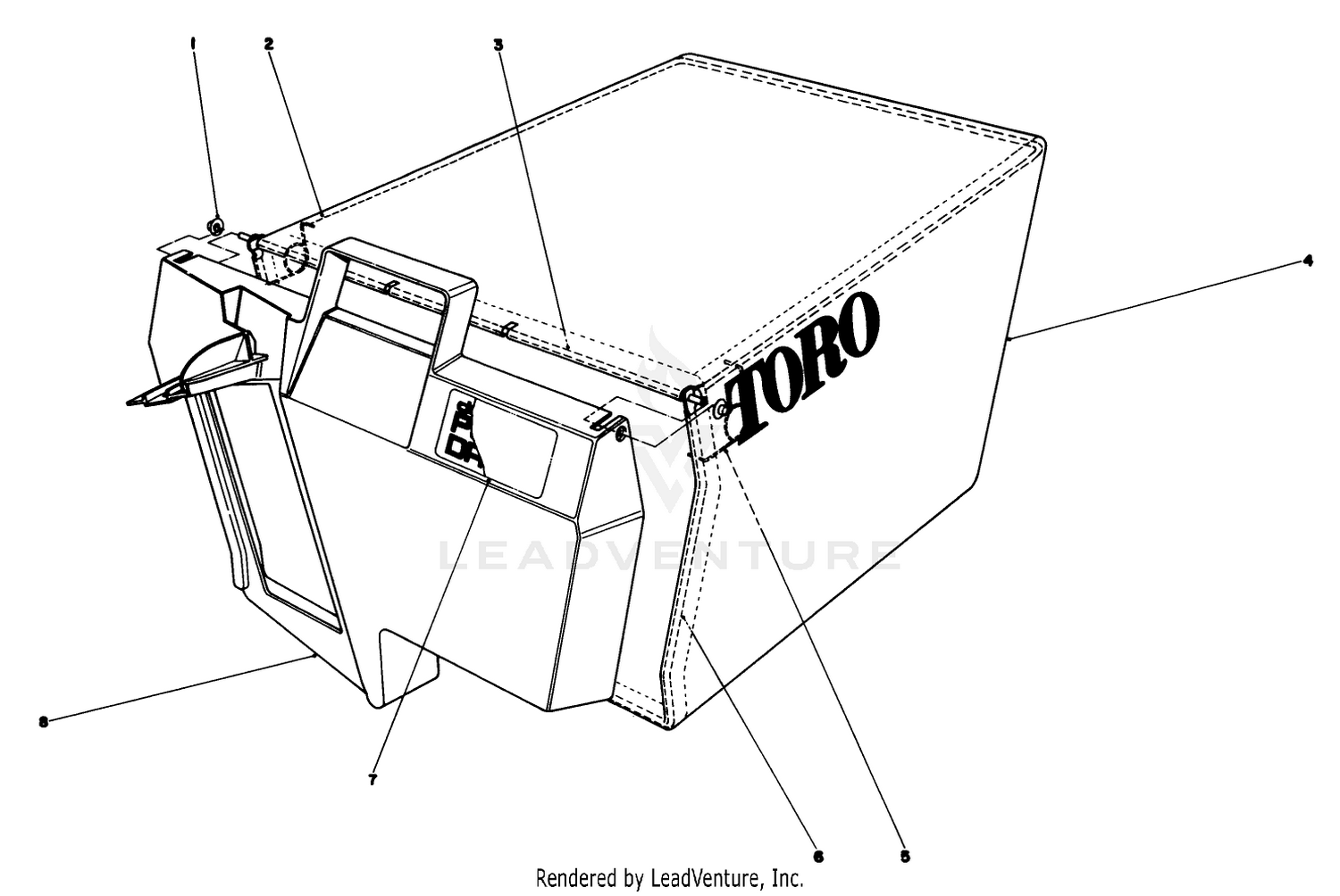 Grass Bag Assembly