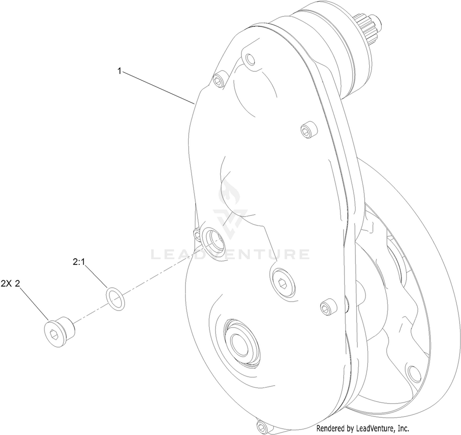 Drum Drive Replacement Kit Assembly No. 140-9329