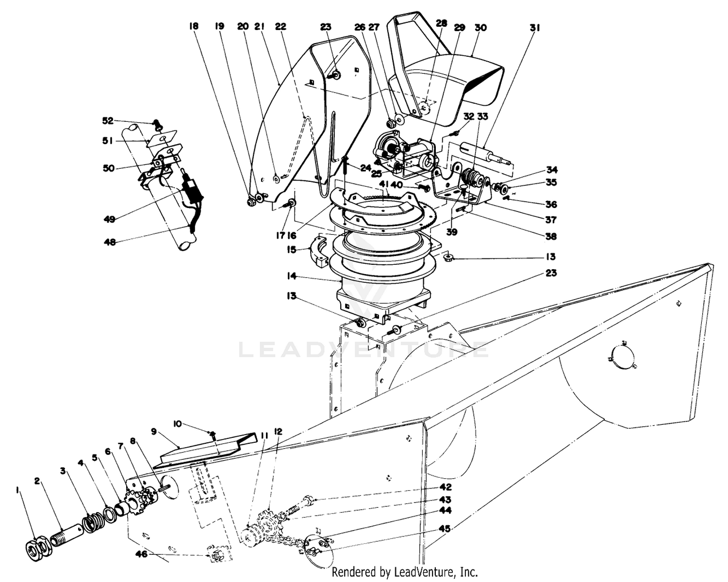 48" Snowthrower Model No. 30570 (optional) 3