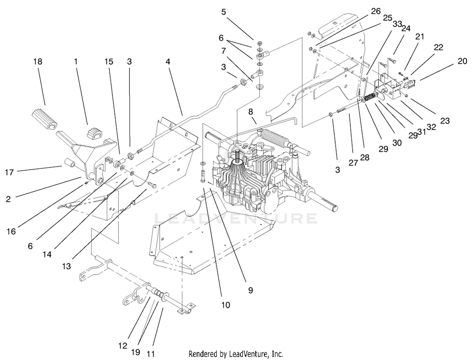 Hydro Controls Assembly