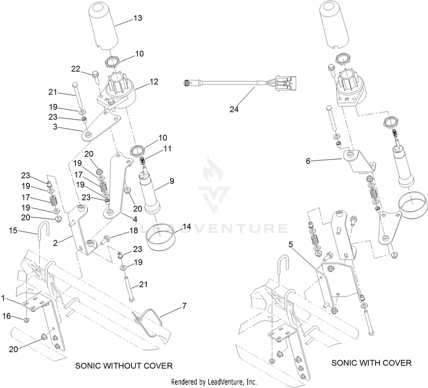 Sonic Sensor Assembly