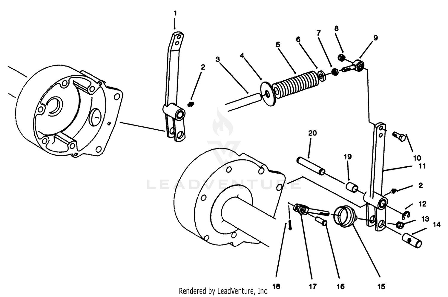 Brake Linkage Assembly