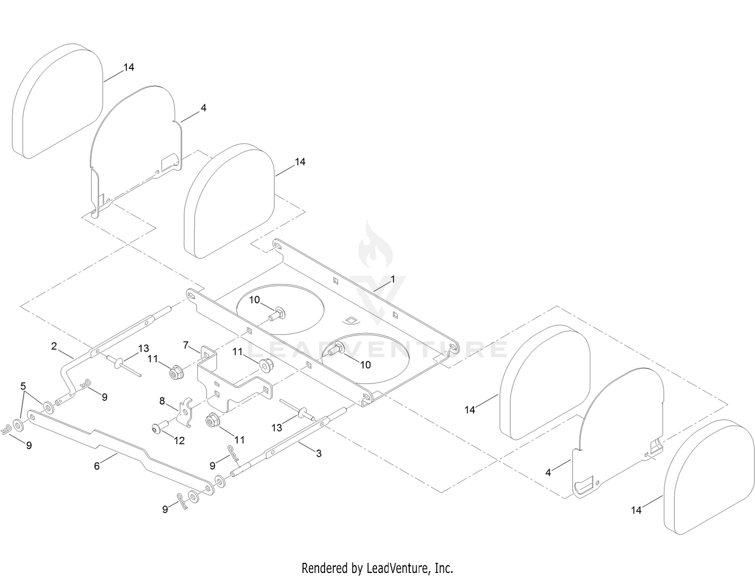 Air Diverter Assembly No. 121-8369