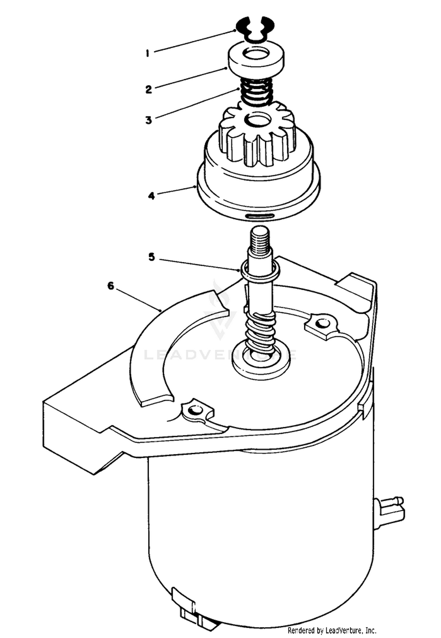 Starter Motor Assembly