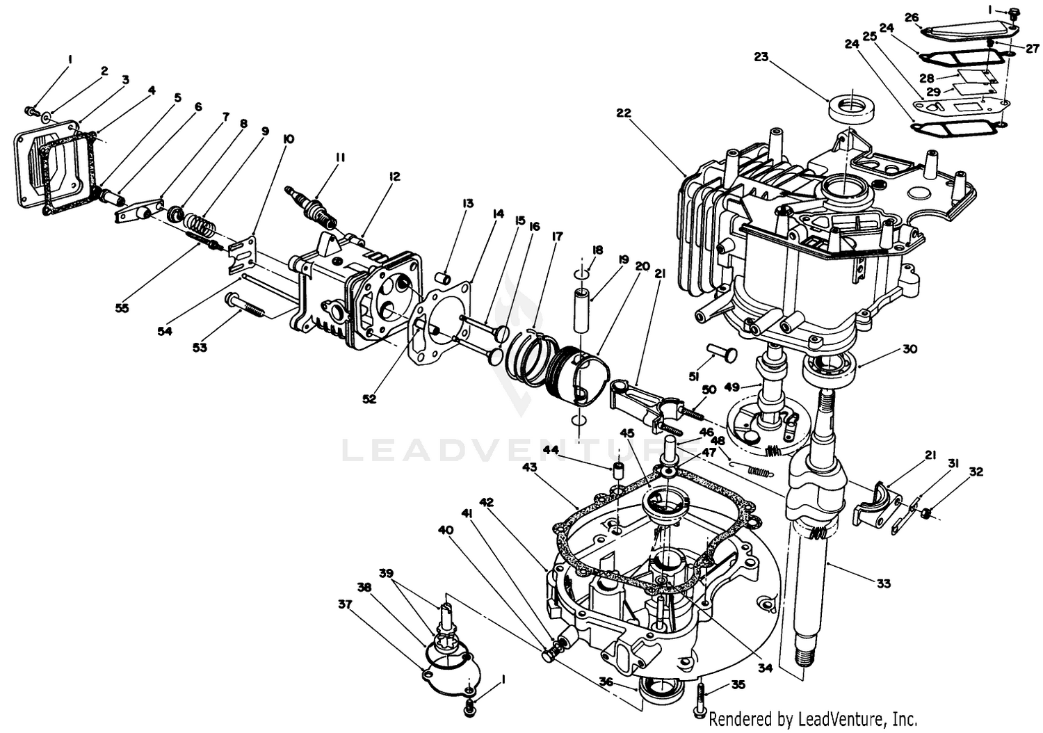 Engine Assembly (continued)(model No. Vmf5  Vmg6)