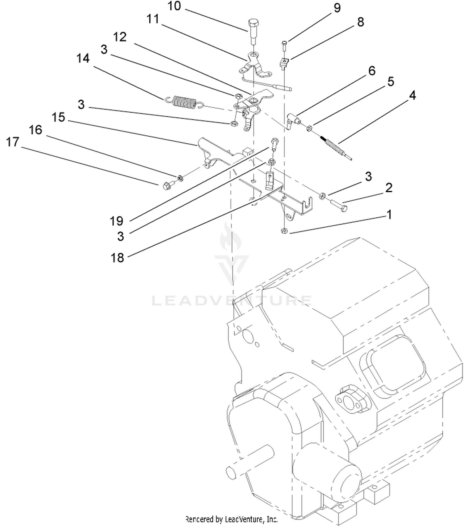 Throttle Linkage Assembly