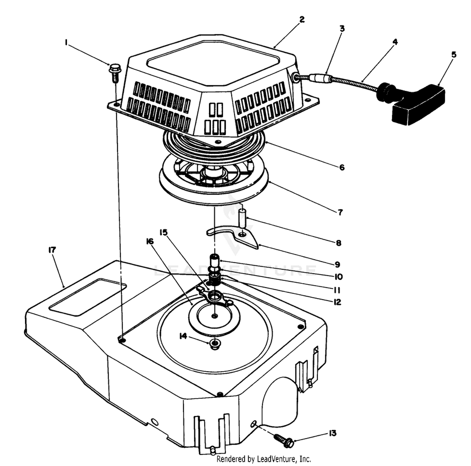 Recoil Assembly (model No. Vmg6)