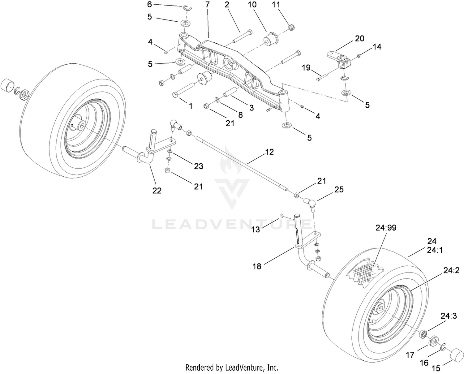 Front Axle Assembly