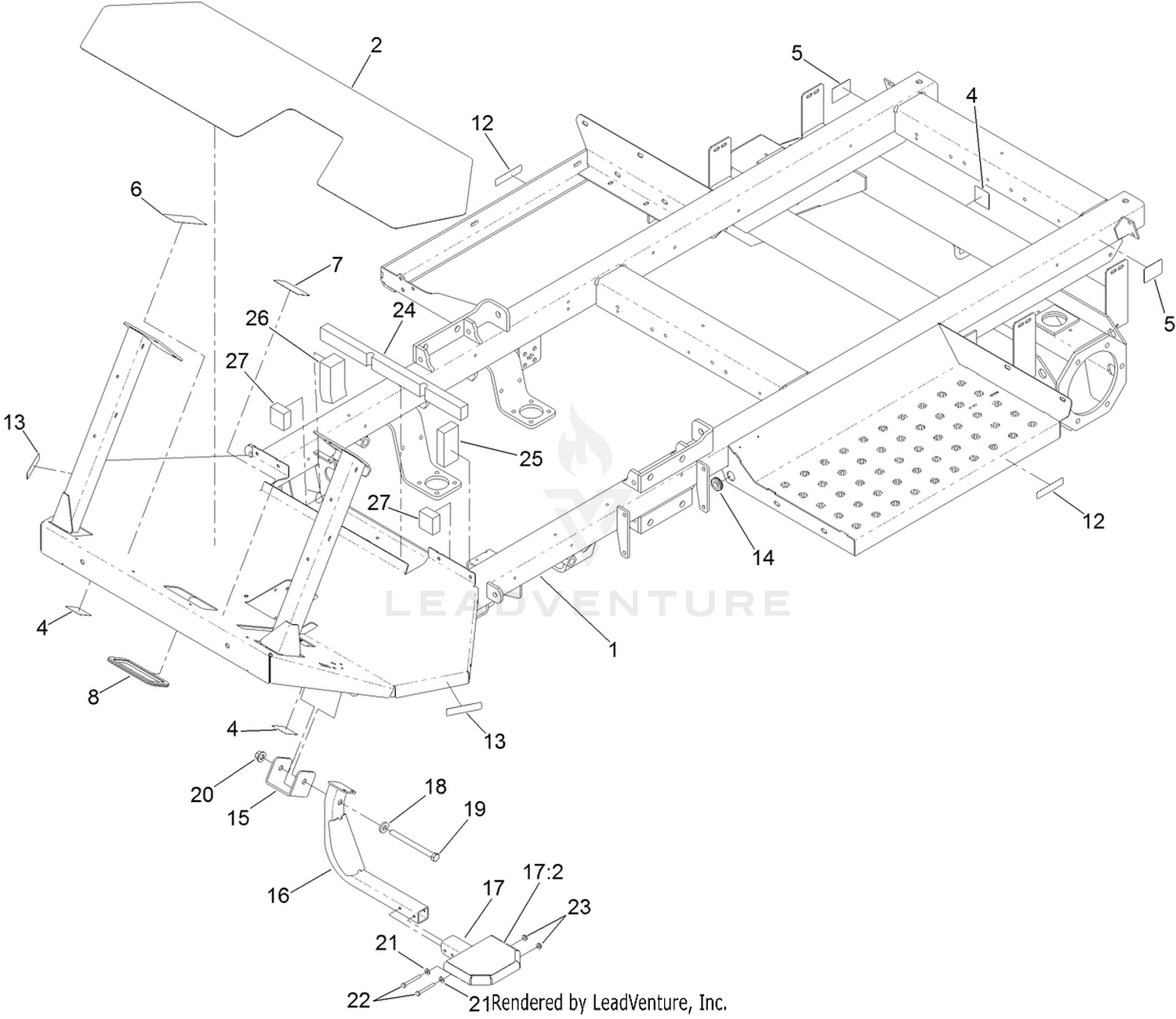 Frame and Step Assembly
