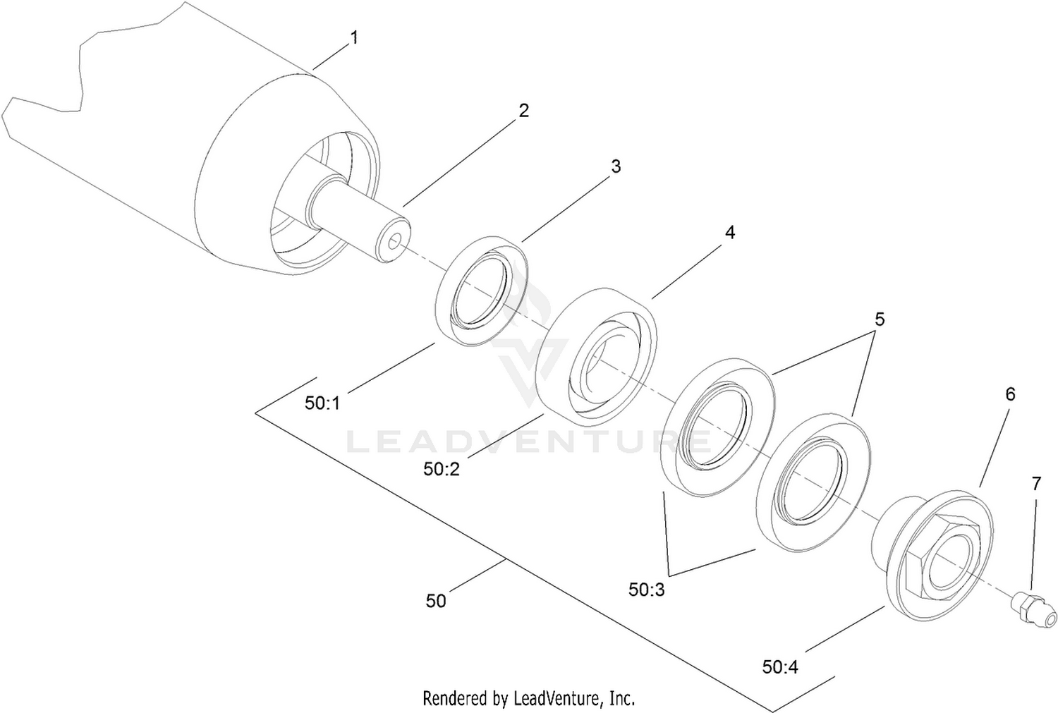 Optional Long Roller Assembly No. 114-5404