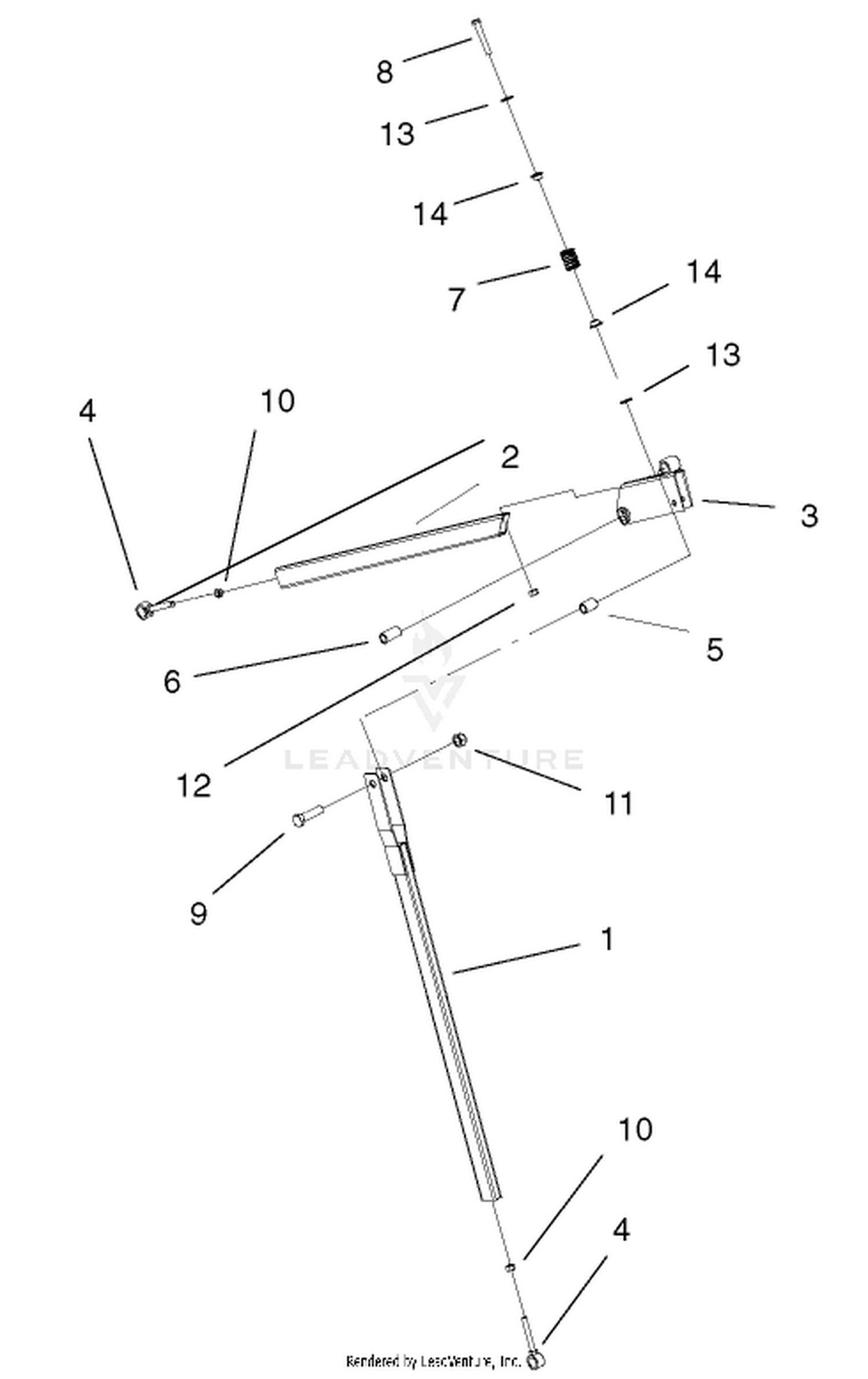 Lower Link Door Assembly