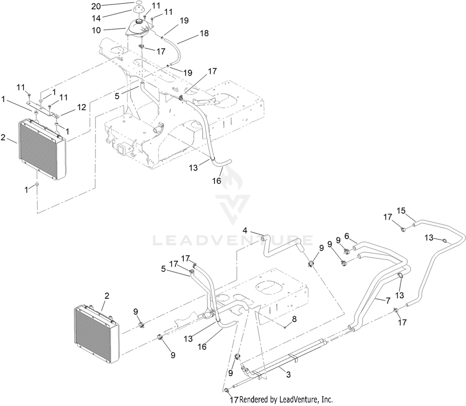 Cooling System Assembly
